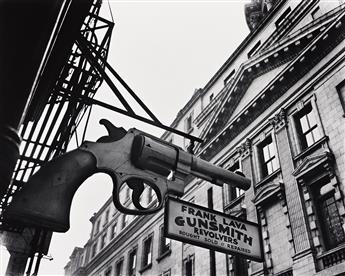 BERENICE ABBOTT (1898-1991) Columbus Circle * Rothman's Pawn Shop, 149 8th Avenue * Gunsmith and Police Department, 6 Centre Market Pl